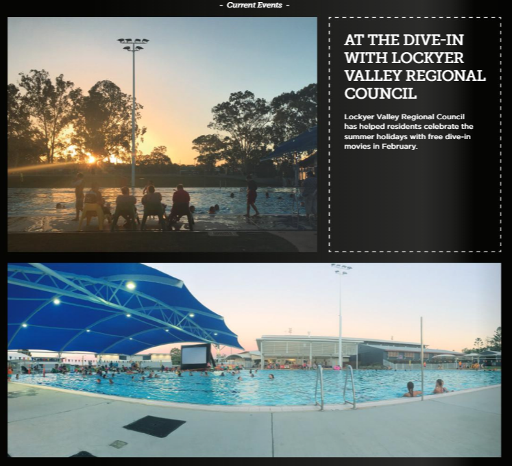 Aqautic Centre - Council Leader